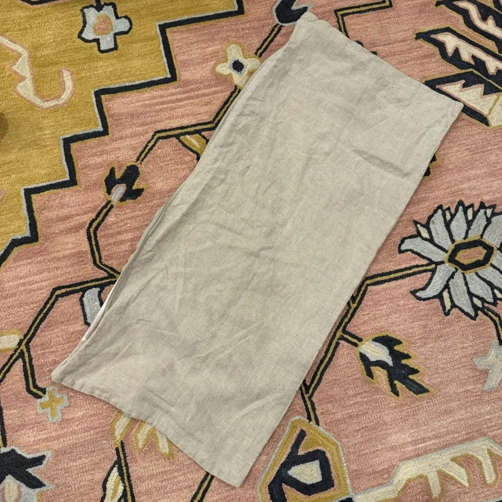 RH Velvet / Linen Pillow Cover 13”x30”